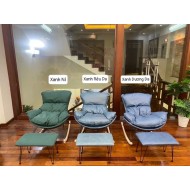 Ghế Bập Bênh - Nằm Thu Giãn Kèm Đôn Ghế Bập Bênh - Nằm Thu Giãn Kèm Đôn